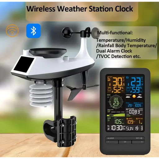WiFi Smart Weather Station with Temperature & Humidity Sensor by Habicare