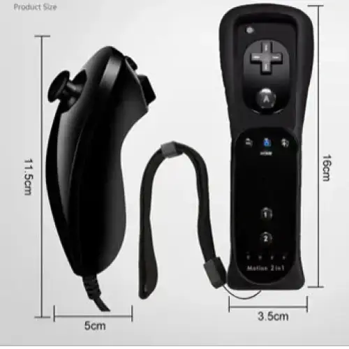Wii Remote & Controller – With Motion Plus (8 colours available) by Habicare