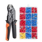 Wire Crimping Tool & Connector Assortment Kit by Habicare