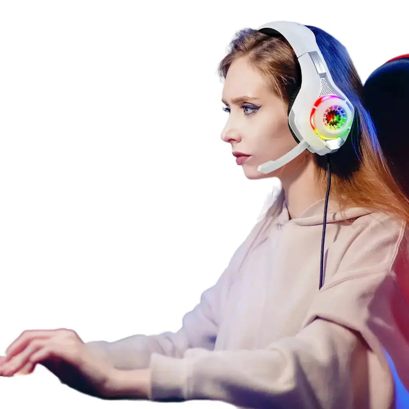 Wired 3.5mm Gaming Headset with Mic – PC/PS4/PS5/Xbox by Habicare