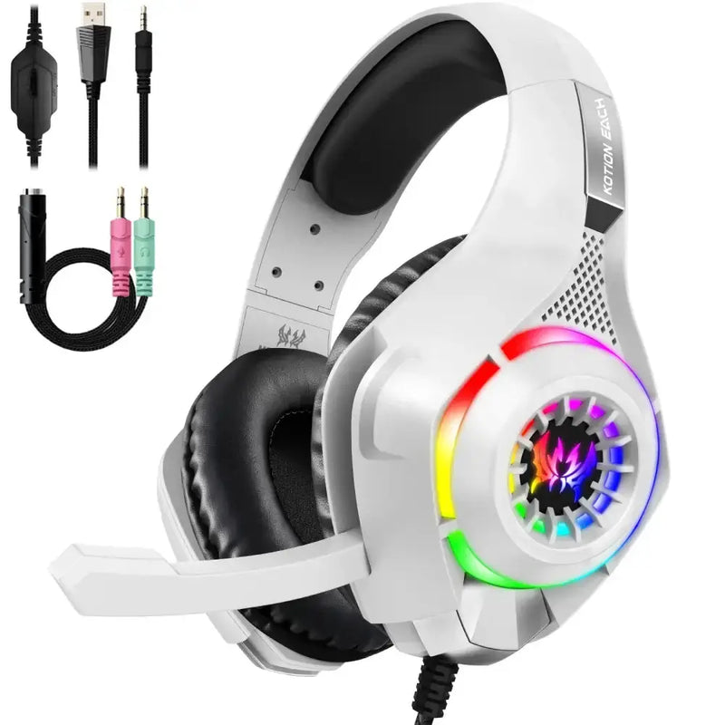 Wired 3.5mm Gaming Headset with Mic – PC/PS4/PS5/Xbox by Habicare