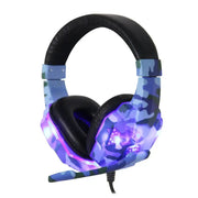 Wired Gaming Headset with Mic & LED (2 colours available) by Habicare