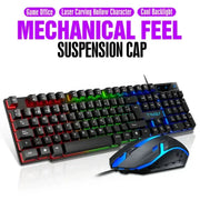 Wired Keyboard & Mouse Set by Habicare