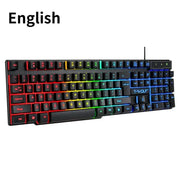 Wired Keyboard & Mouse Set by Habicare