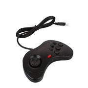 Wired Sega Saturn Controller – Classic USB Gamepad (available in Black & White) by Habicare