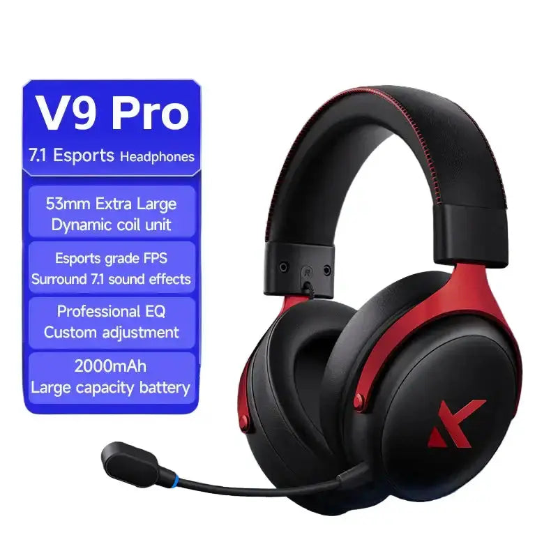 Wireless Bluetooth Headset – Tri-Mode, Low-Lag (4 colours available) by Habicare