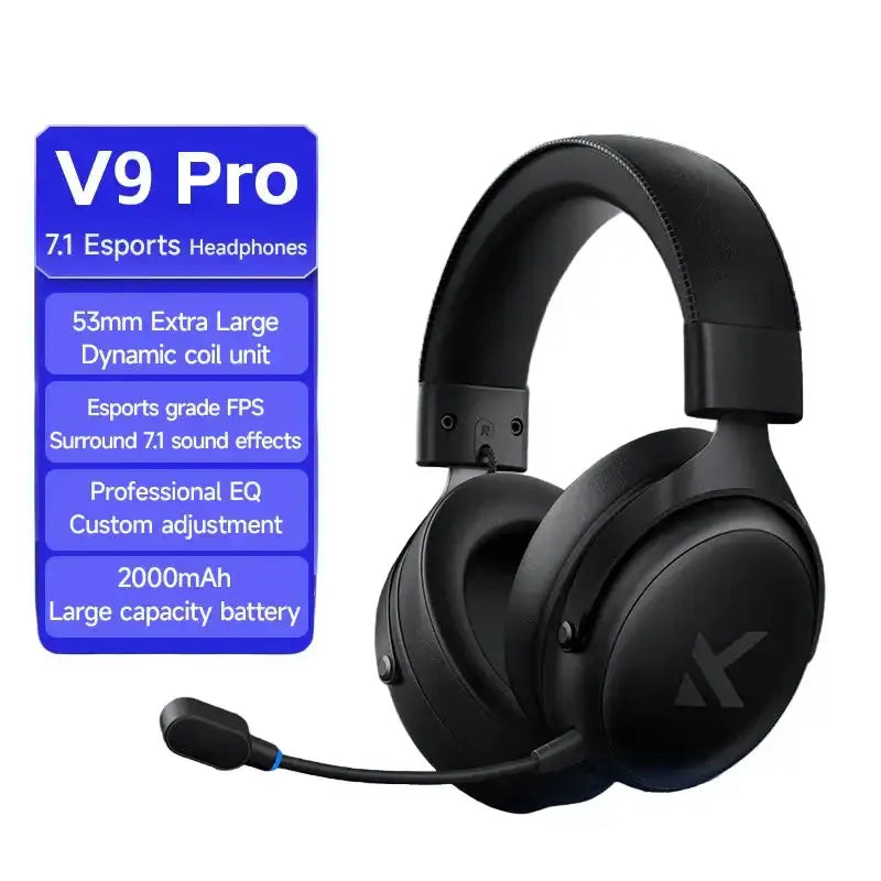 Wireless Bluetooth Headset – Tri-Mode, Low-Lag (4 colours available) by Habicare