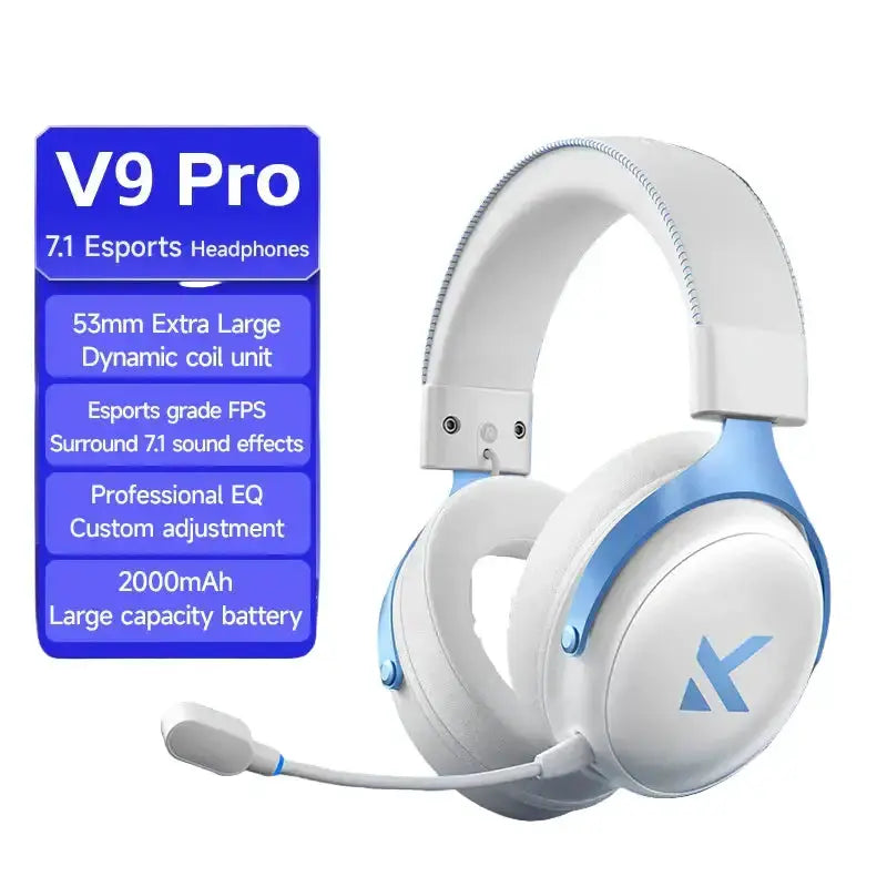 Wireless Bluetooth Headset – Tri-Mode, Low-Lag (4 colours available) by Habicare