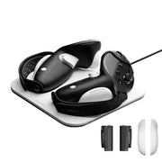 Wireless Charging Dock + G3 Controller Grips for Meta Quest 3/3S by Habicare