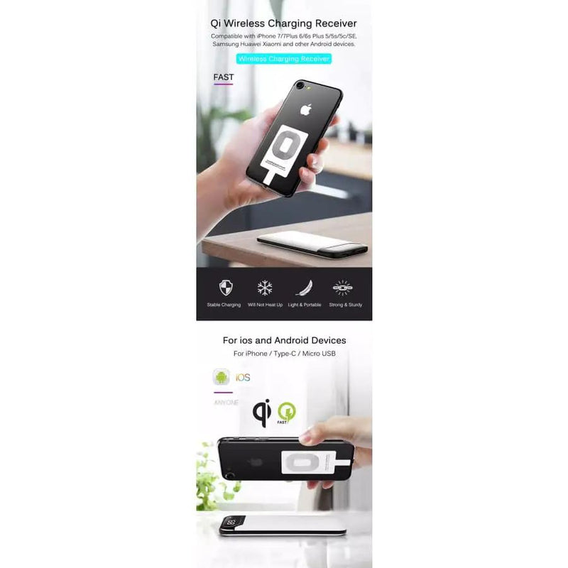 Wireless Charging Receiver - iPhone by 9eight5