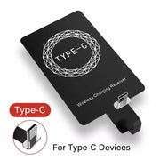 Wireless Charging Receiver - Type C Devices by 9eight5