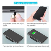 Wireless Charging Receiver - Type C Devices by 9eight5