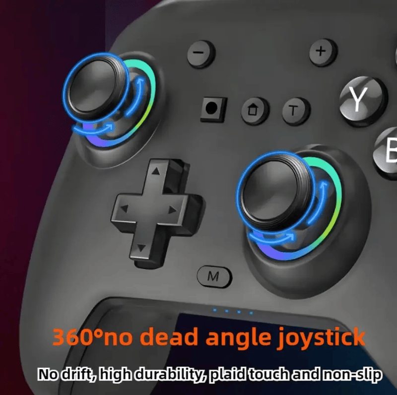 Wireless Joystick for Nintendo Switch, PC & Smartphone | RGB Bluetooth Gaming Controller – view 3