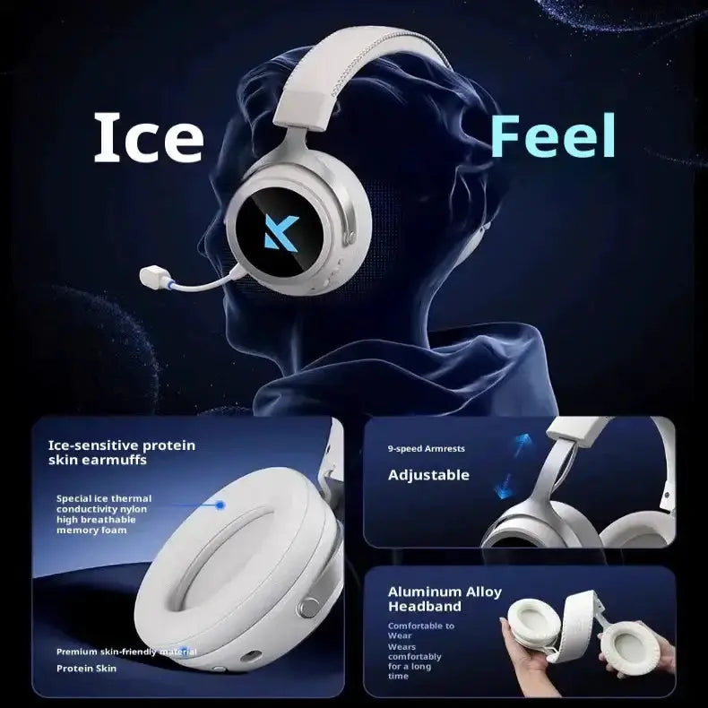 Wireless Gaming Headset – Bluetooth/2.4G (available in 3 colours) by Habicare