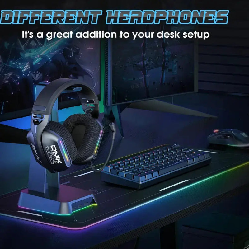 Wireless Gaming Headset – RGB by Habicare