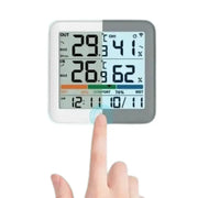 Wireless Indoor-Outdoor Weather Station with Remote Sensor (available in Black & White) by Habicare