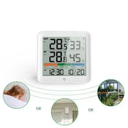 Wireless Indoor-Outdoor Weather Station with Remote Sensor (available in Black & White) by Habicare