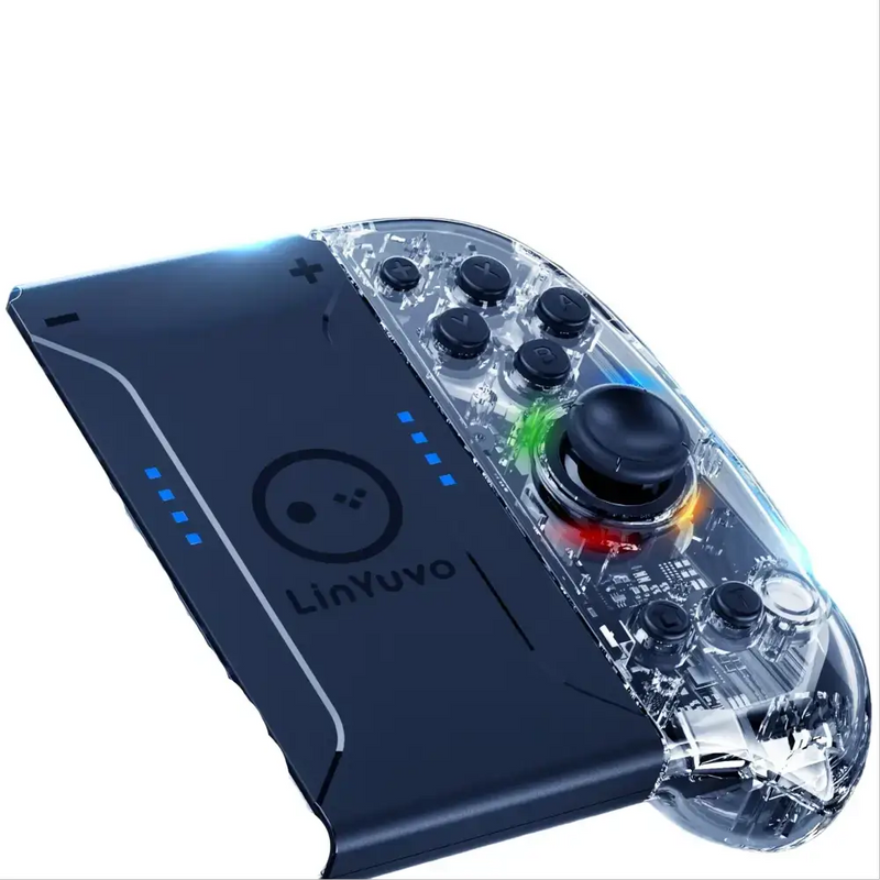 Wireless Joypad – 8-Color LED, Turbo, Vibration by Habicare