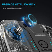 Wireless Joypad – 8-Color LED, Turbo, Vibration by Habicare