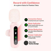 Wireless Lavalier Mic for iPhone, Android & PC (available in different sets) by Habicare