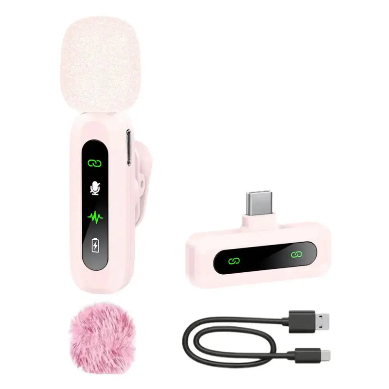 Wireless Lavalier Mic for iPhone, Android & PC (available in different sets) by Habicare
