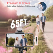 Wireless Lavalier Mic for iPhone, Android & PC (available in different sets) by Habicare