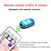 Wireless LED Strobe Lights – 8-Color Rechargeable Anti-Collision Warning Lights by Habicare