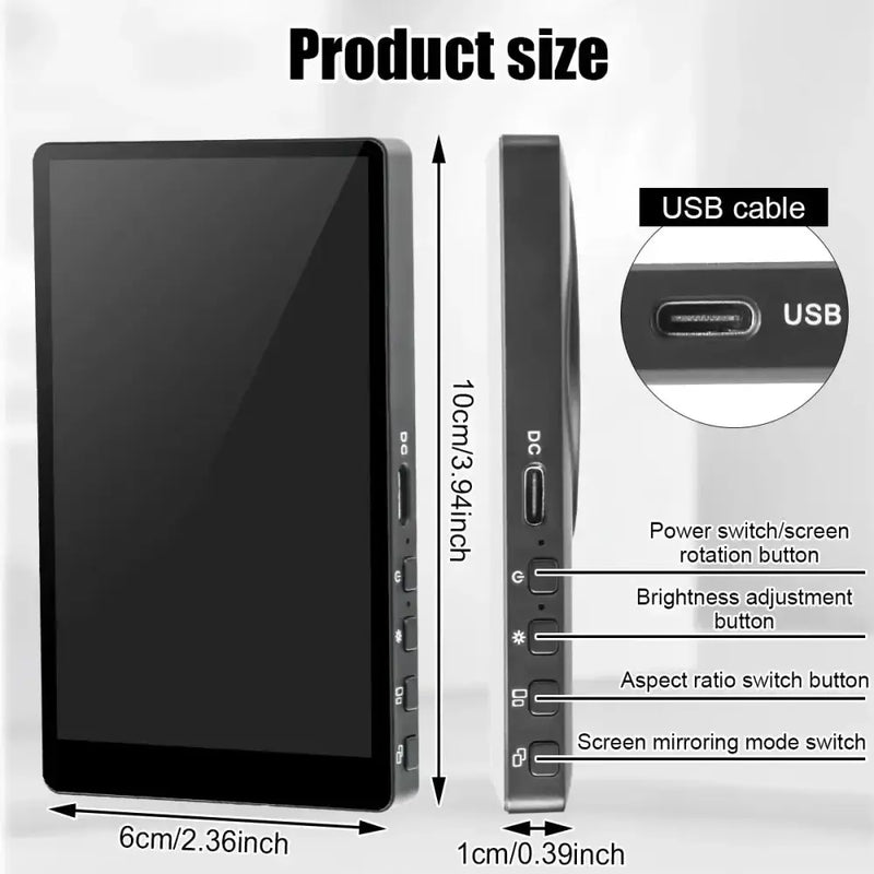 Wireless Selfie Monitor Screen for iPhone & Android by Habicare