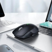 techplus Wireless Mouse Dual Mode Bluetooth LED Rechargeable (GM40) Black Wireless Mouse Dual Mode Bluetooth LED Rechargeable (GM40) Black