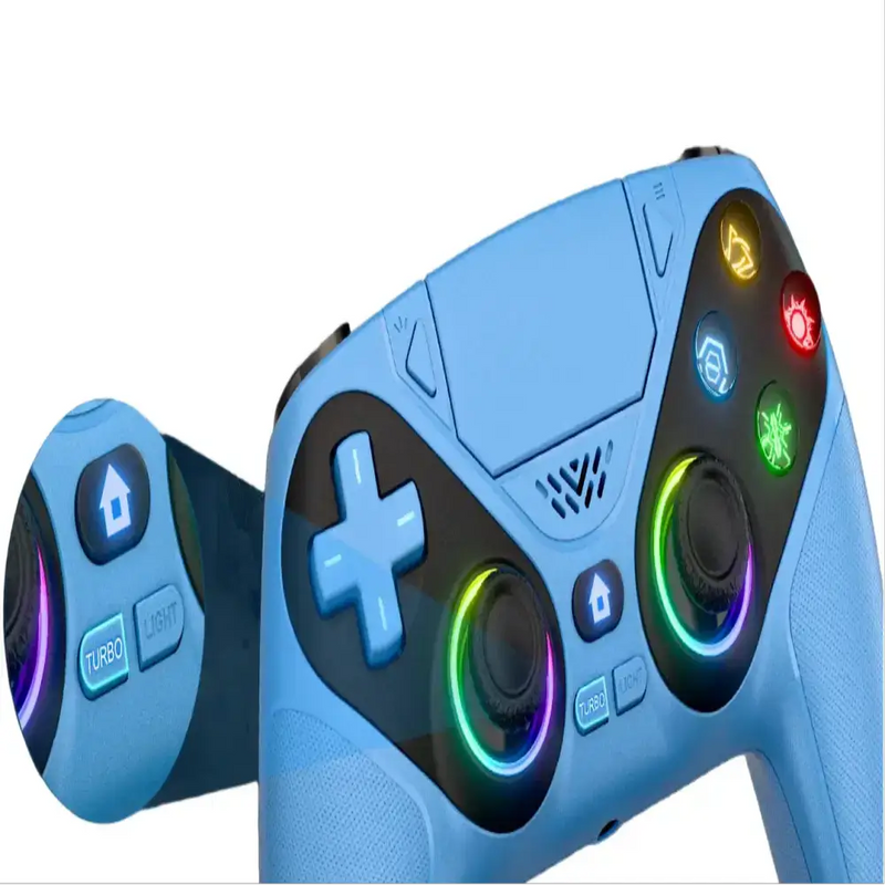 Wireless RGB Controller for PS5/PS5 Pro/PC (4 colours available) by Habicare
