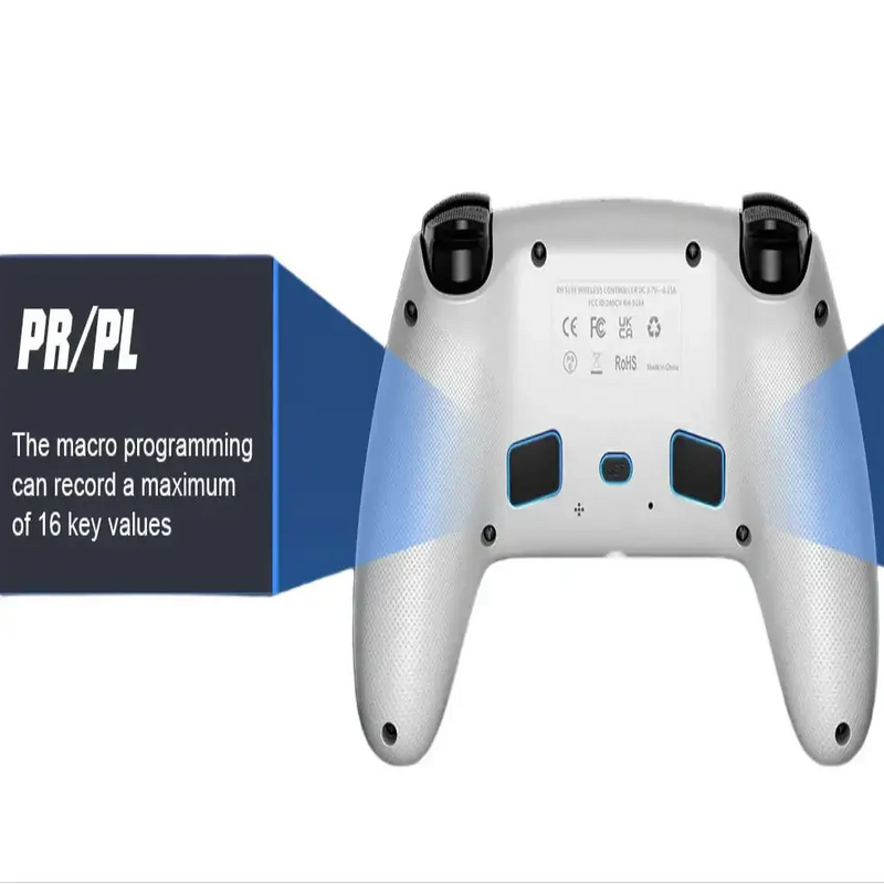 Wireless RGB Controller for PS5/PS5 Pro/PC (4 colours available) by Habicare