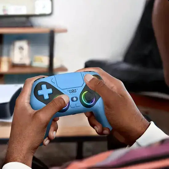 Wireless RGB Controller for PS5/PS5 Pro/PC (4 colours available) by Habicare