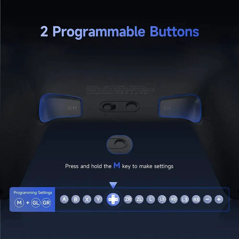 Wireless RGB Gamepad (available in Black & White) by Habicare