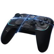 Wireless RGB Gamepad – Switch 2/PC/Phone/TV, NFC, Gyro (available in Black & White) by Habicare