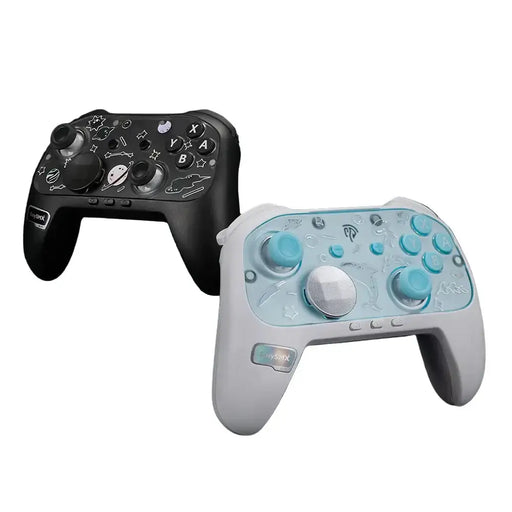 Wireless RGB Gamepad – Switch 2/PC/Phone/TV, NFC, Gyro (available in Black & White) by Habicare