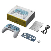 Wireless RGB Gamepad – Switch 2/PC/Phone/TV, NFC, Gyro (available in Black & White) by Habicare