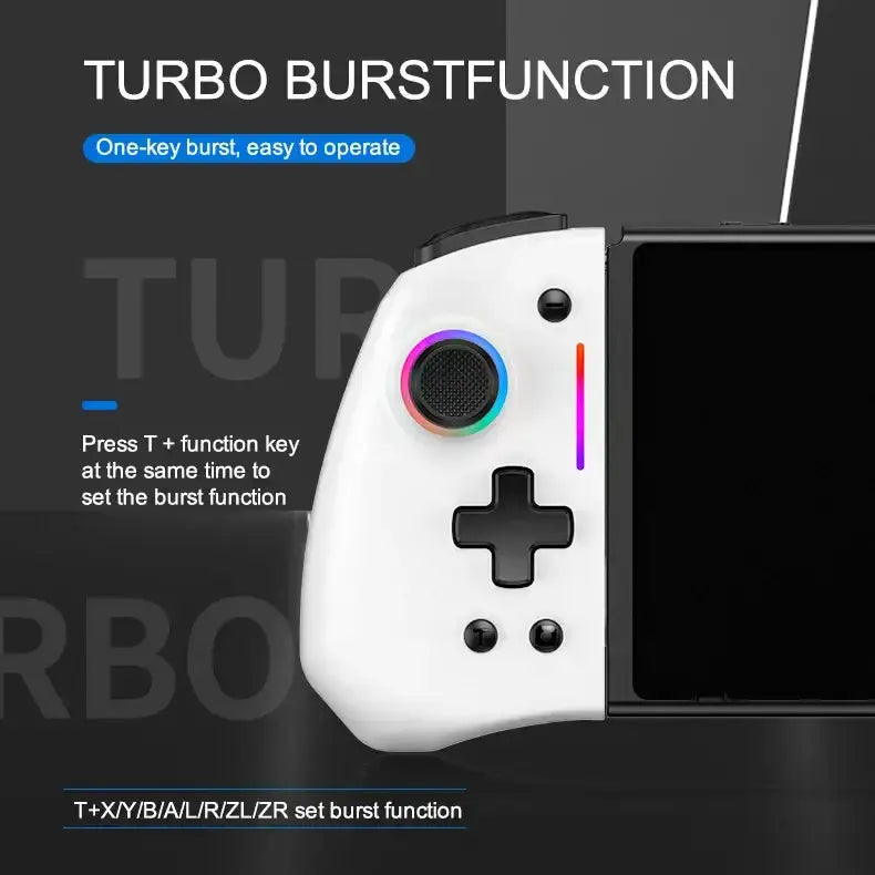 Wireless RGB Joy-Pad – Switch/Lite/OLED (available in 5 colours) by Habicare