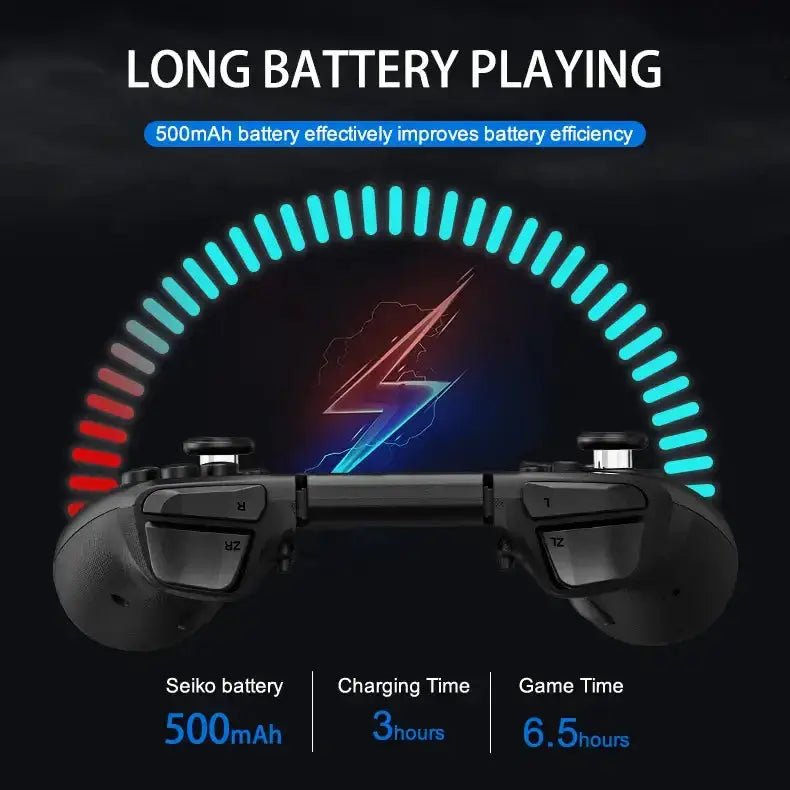 Wireless RGB Joy-Pad – Switch/Lite/OLED (available in 5 colours) by Habicare