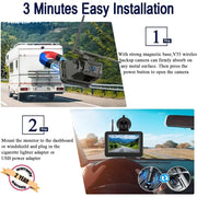Wireless Solar – 5" Rear View Monitor by Habicare