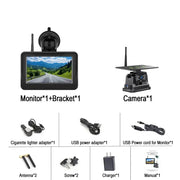 Wireless Solar – 5" Rear View Monitor by Habicare