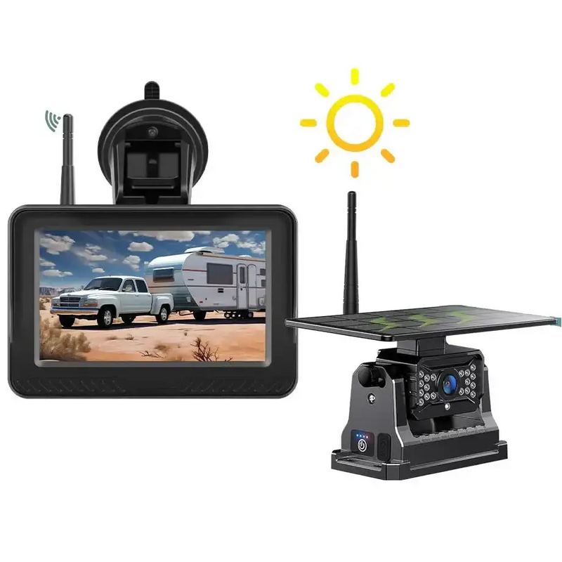 Wireless Solar – 5" Rear View Monitor by Habicare