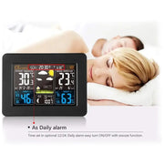 Wireless Weather Station with LCD Display & Clock by Habicare