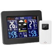 Wireless Weather Station with LCD Display & Clock by Habicare