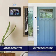 Wireless Weather Station with LCD Display & Clock by Habicare