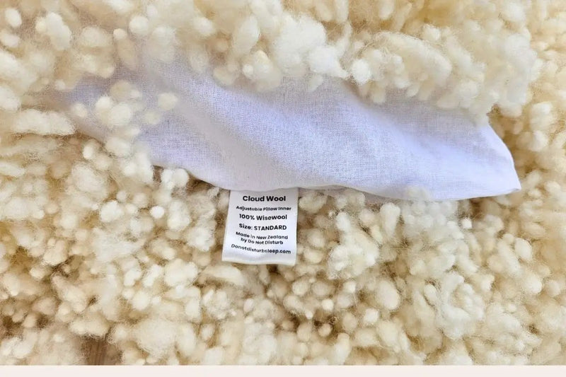 Wisewool™ Cloud Pillow by Do Not Disturb Sleep Company