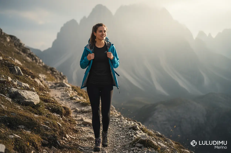 Women's 100% Merino Wool Base Layer Top - 180gsm 17.5 Micron, Long Sleeve | Activewear by Mead's Supply & Equipment Outfitters limited