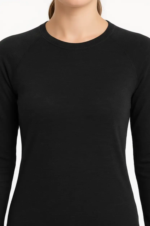 Women's 100% Merino Wool Base Layer Top - 180gsm 17.5 Micron, Long Sleeve | Activewear by Mead's Supply & Equipment Outfitters limited