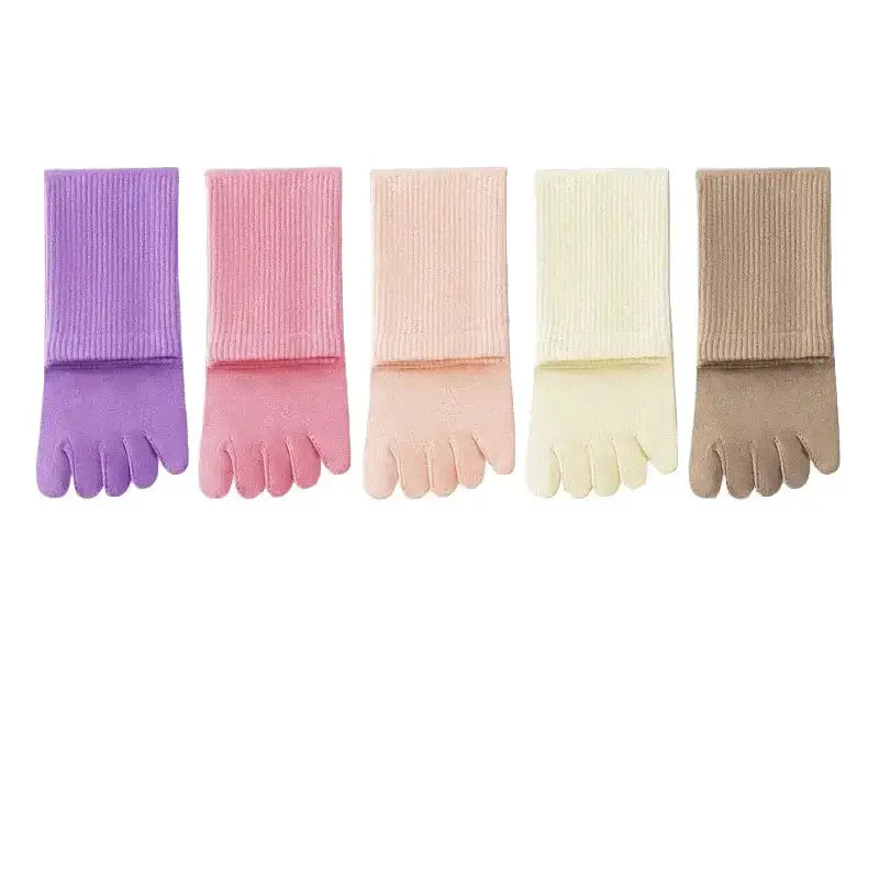Women’s Five-Toe Socks – 5/10 Pairs by Habicare