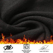 Women's Fleece-Lined Thermal Leggings – High-Waisted (5-Pack) by Habicare