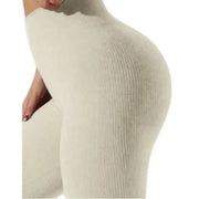 Women’s High-Waisted Seamless Leggings (3 colours and sizes available) by Habicare